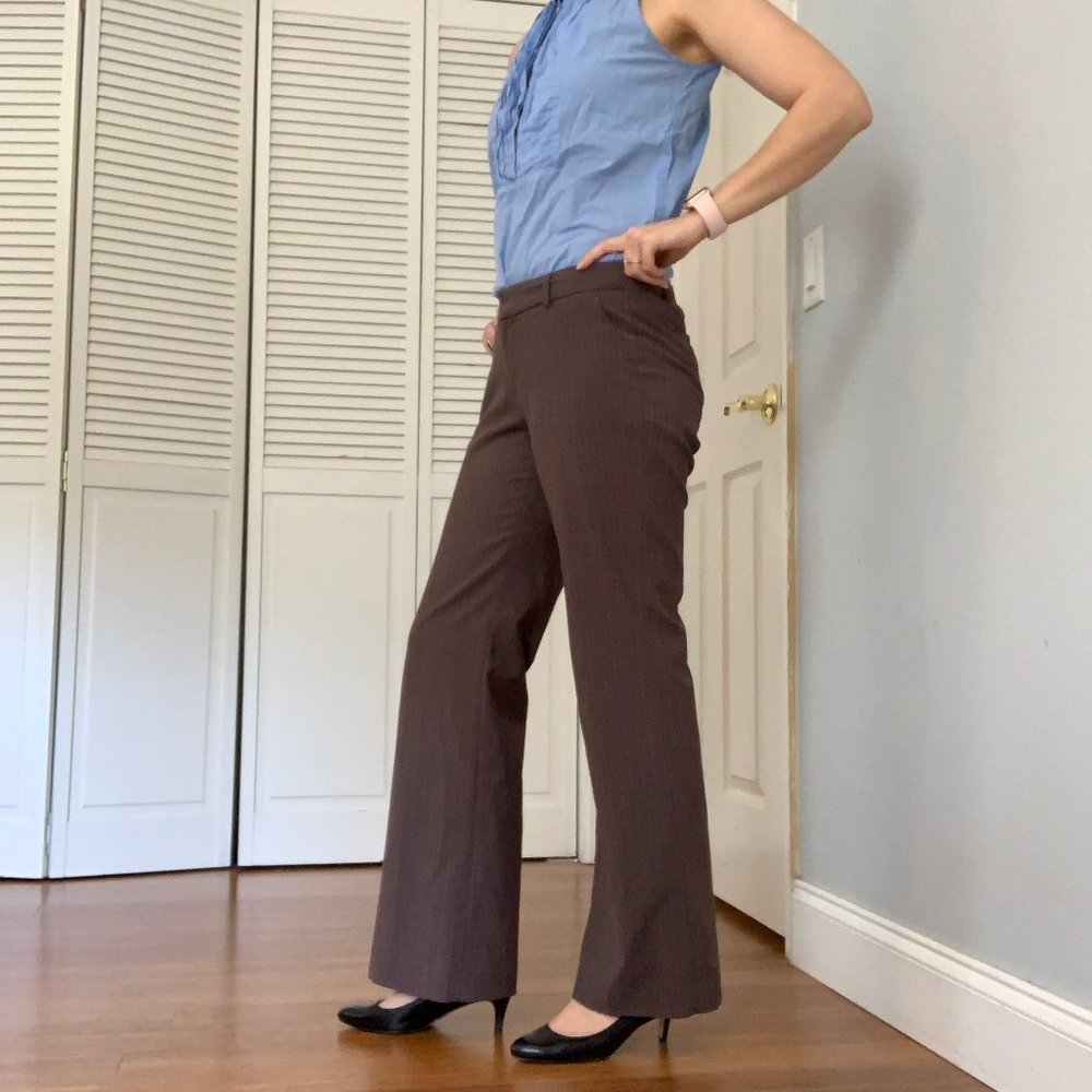 Banana Republic pinstripe dress pants size 2p